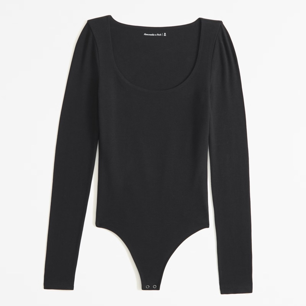 Abercrombie Long Sleeve Seamless Bodysuit